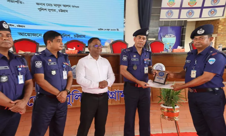 Banshkhali OC Rabiul Haque Named Best in Chittagong
