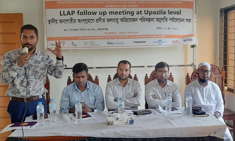 CARE Bangladesh Reviews Climate Project in Morelganj