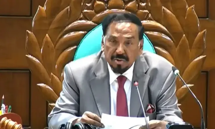 Speaker Clarifies Parliament Respect Practice Rules