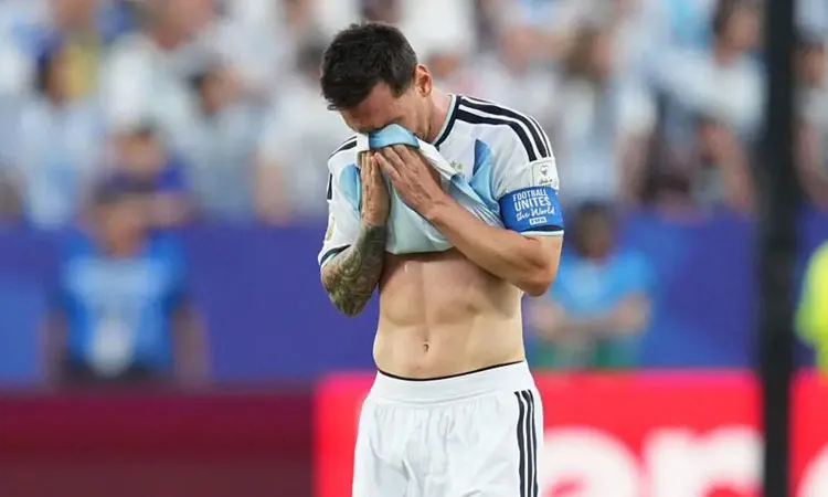 The family urged the media for privacy and slammed false rumors during the World Cup.