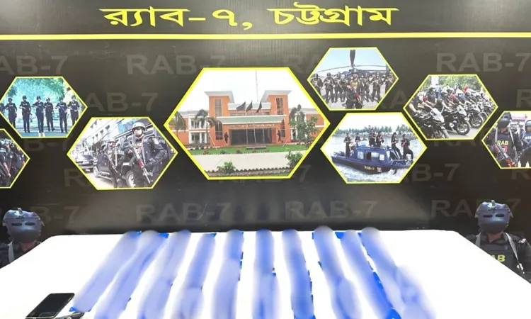 RAB Seizes Tk 5.4M Yaba in Chittagong; 1 Arrested