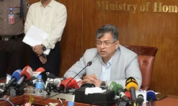 File photo: Home Minister Salahuddin Ahmed.