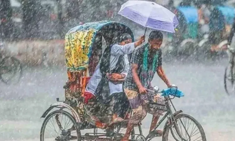 Heavy Rain Alert: 3 Bangladesh Divisions to Face Showers