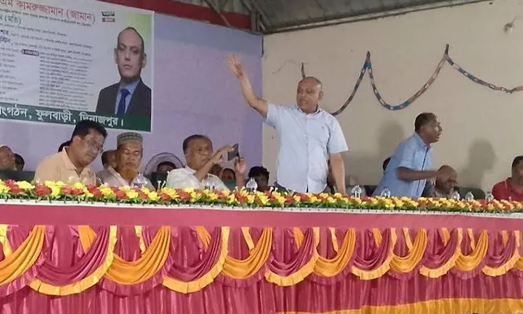 Barrister Kamruzzaman Zaman Unifies BNP in Dinajpur-5