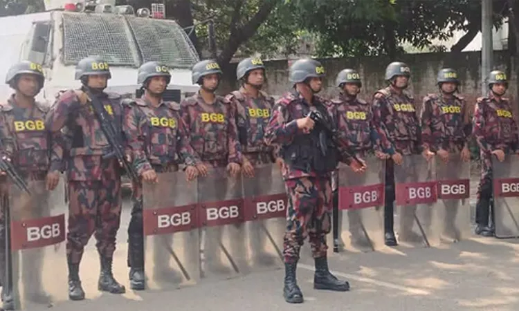 BGB Deployed in Dhaka and Five Districts for Security