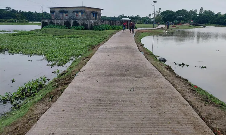 Shantiganj Gets Paved Road, Easing Commute for Villagers