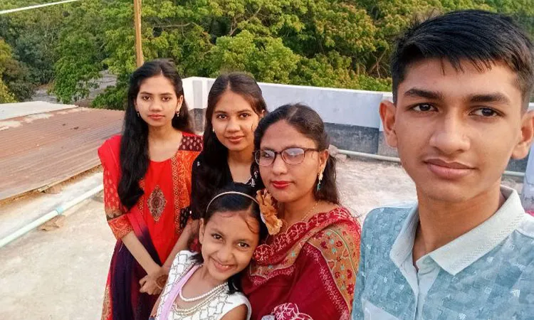 The victims are Shahinur Begum 38 and her daughters: Saima Akhter 21, Iqra Akhter 17 and nine-year-old Shifa Akhter.