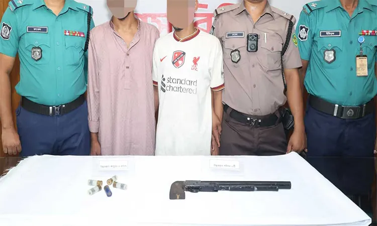2 Youths Arrested with Illegal Firearms in Chittagong