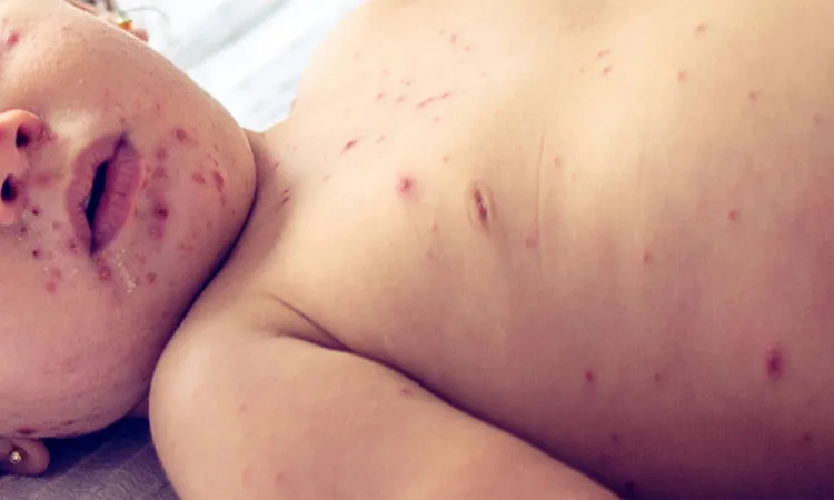 Medical claims regarding the airborne transmission of measles.