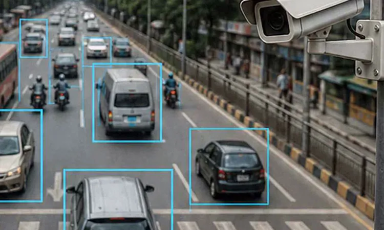 So far 1,500 traffic cases have been filed through the AI camera system.
