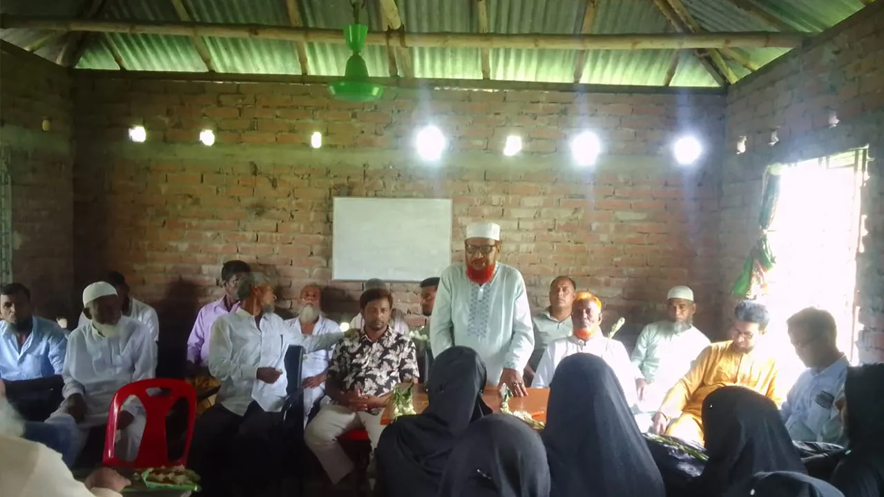 Muslima Hasan College Holds Farewell and Prayer Ceremony for HSC Candidates