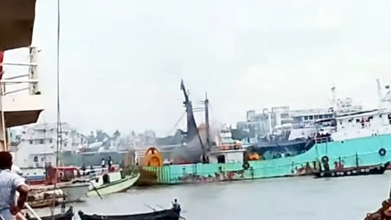 Two Sailors Die in Chittagong Trawler Fire