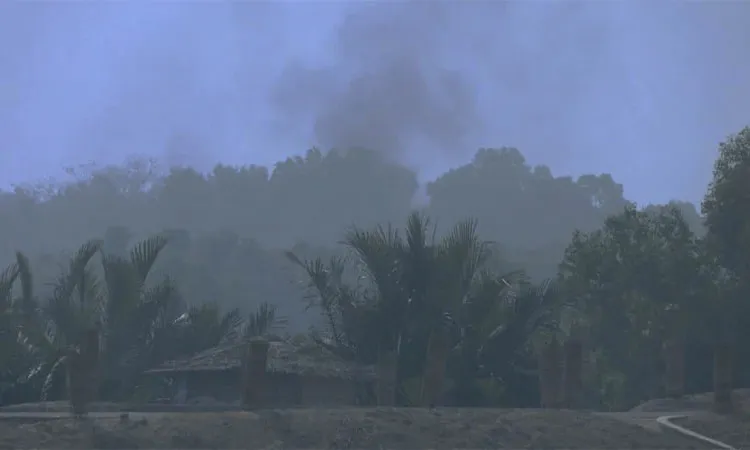 Heavy explosions and fighter jets in Myanmar's Maungdaw township have triggered panic in Teknaf.