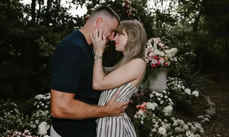 Their relationship famously began after the Kansas City Chiefs tight end publicly declared on the New Heights podcast.