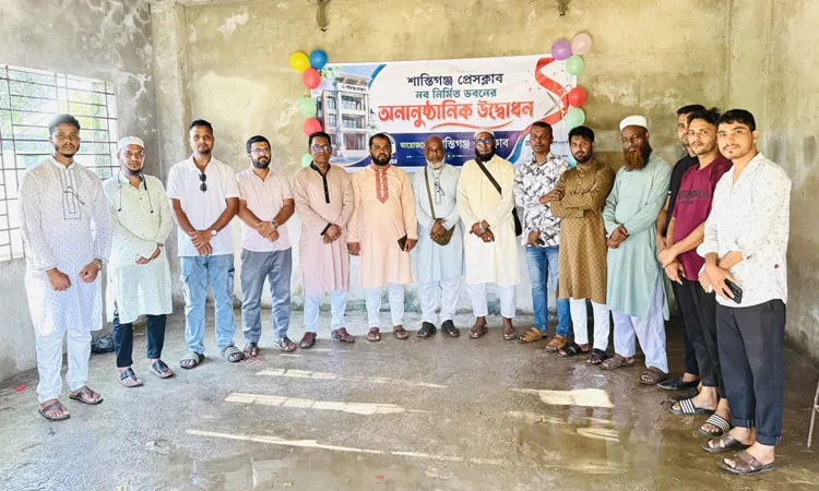 Press Club President Sohel Talukder and General Secretary Hossain Ahmed stated that a formal inauguration will be organized once the remaining construction is finished.