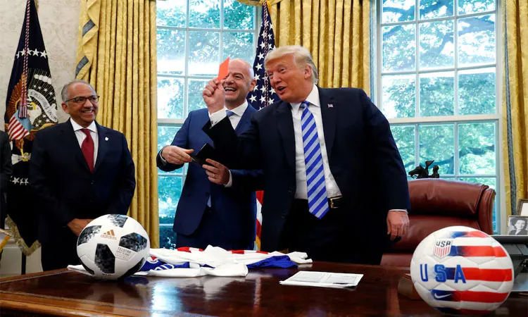 Trump's intervention ignites a World Cup controversy as FIFA lifts the red card suspension on the US player.