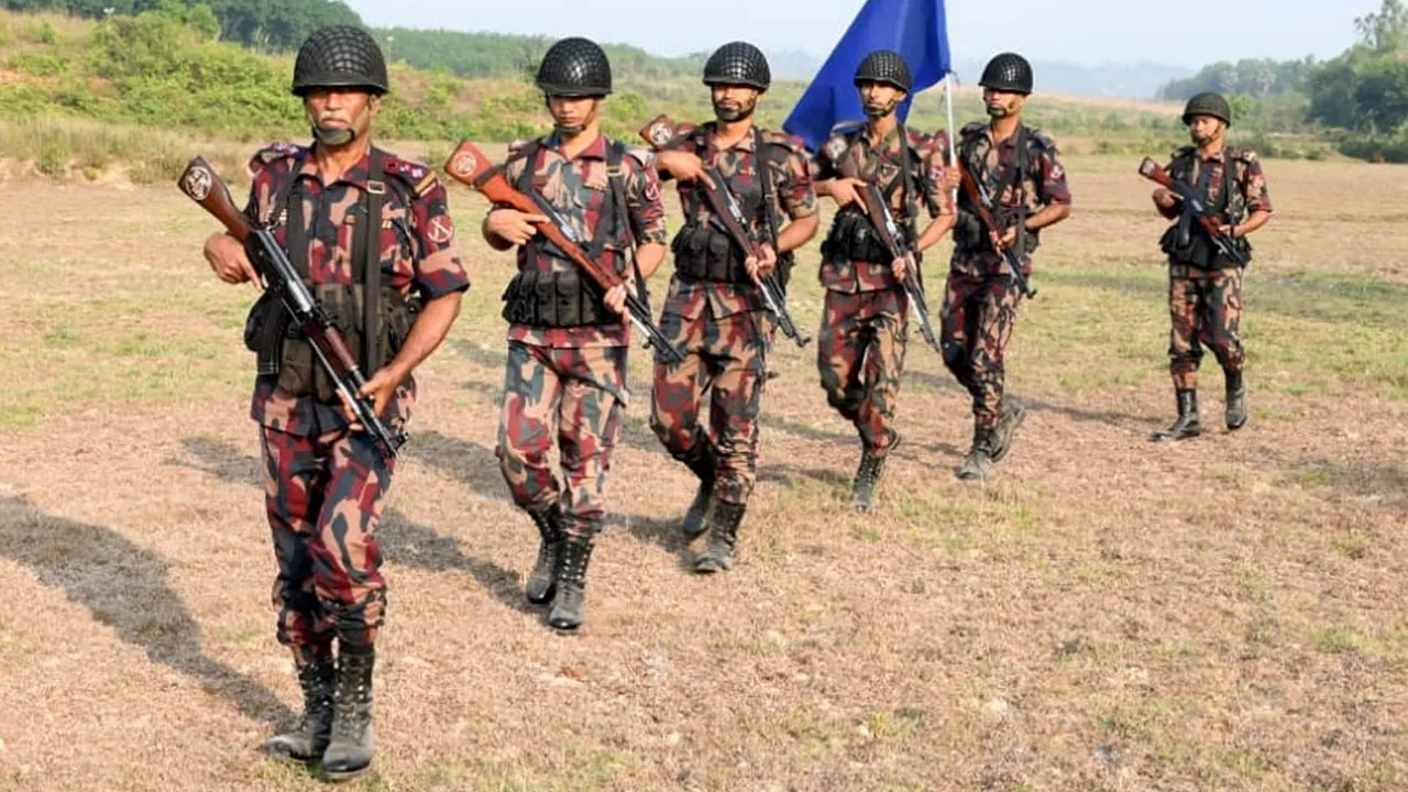 BGB on High Alert Along Feni Border to Stop Infiltration