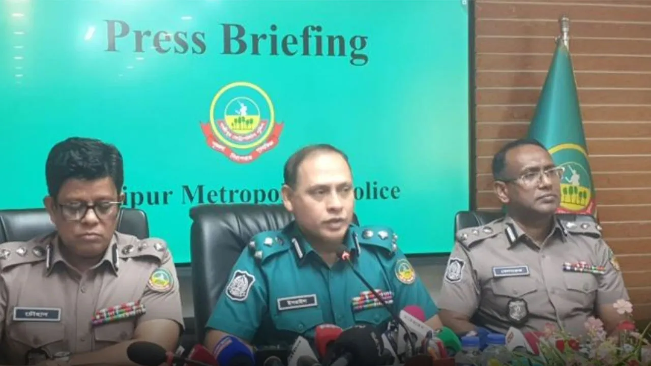 Gazipur Police Arrest 3,217 in Six-Month Crime Crackdown