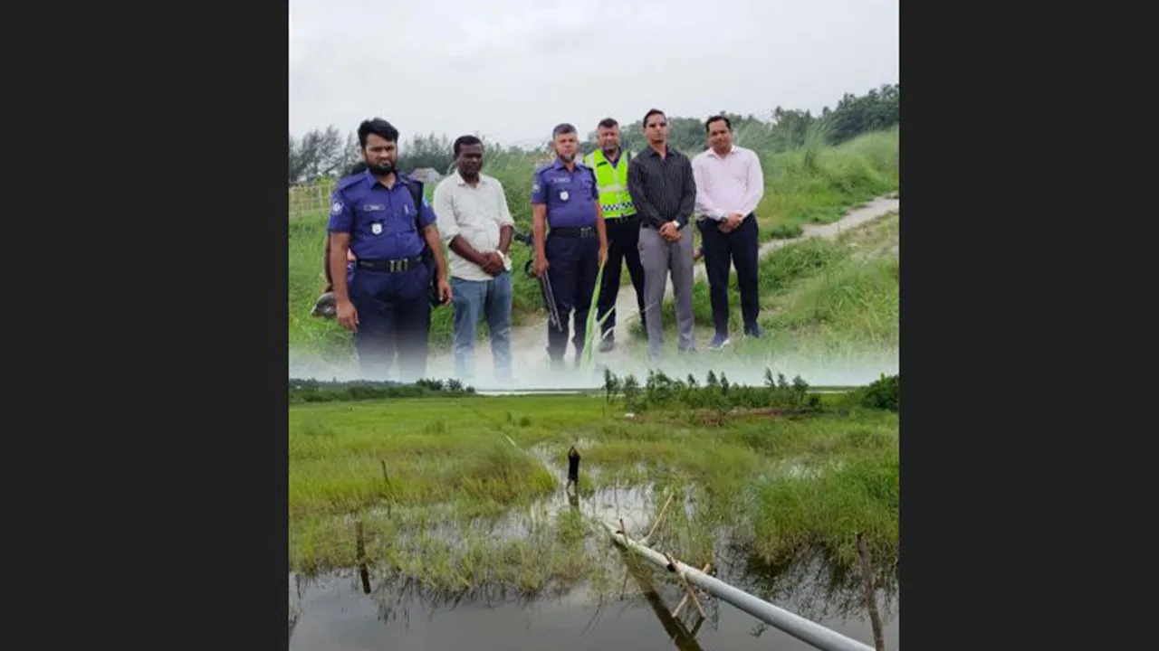 Mobile Court Destroys Illegal Sand Pipes in Louhajang