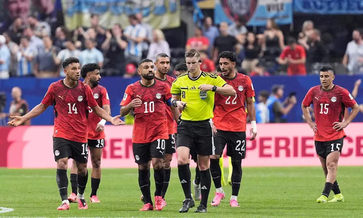 The Egyptian Football Association also criticized the use of VAR during the match.