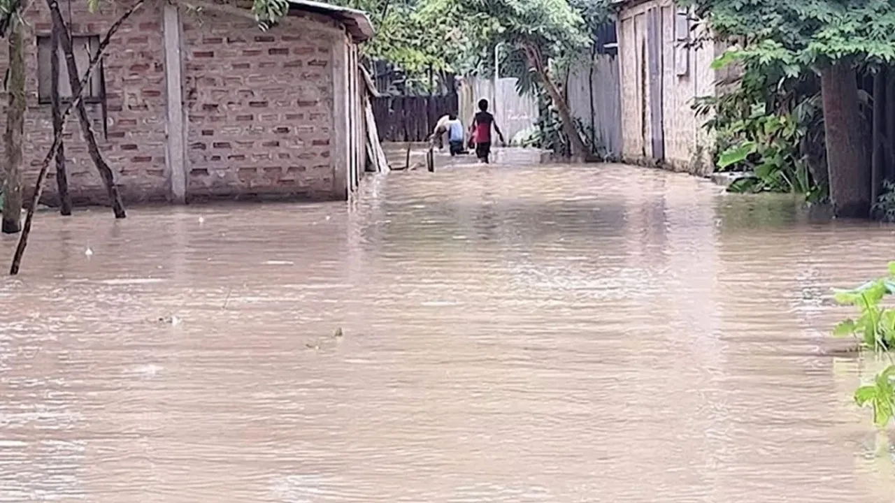Khowai River Dam Collapses, Flooding 20 Villages in Habiganj