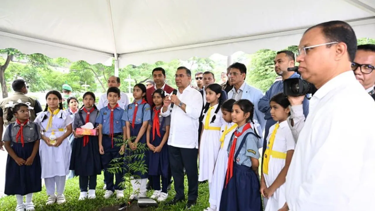 PM Tarique Rahman Launches School Tree Plantation Drive