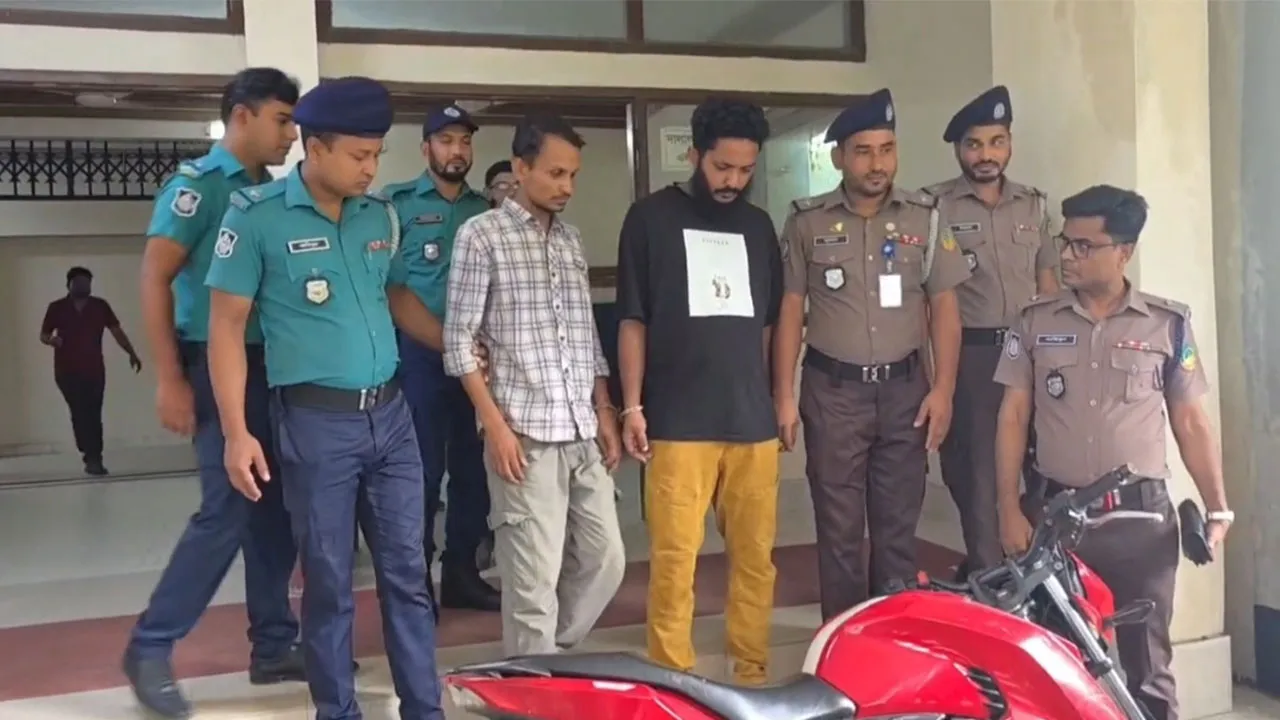 Two Arrested with Foreign Pistols in Gazipur Police Drive