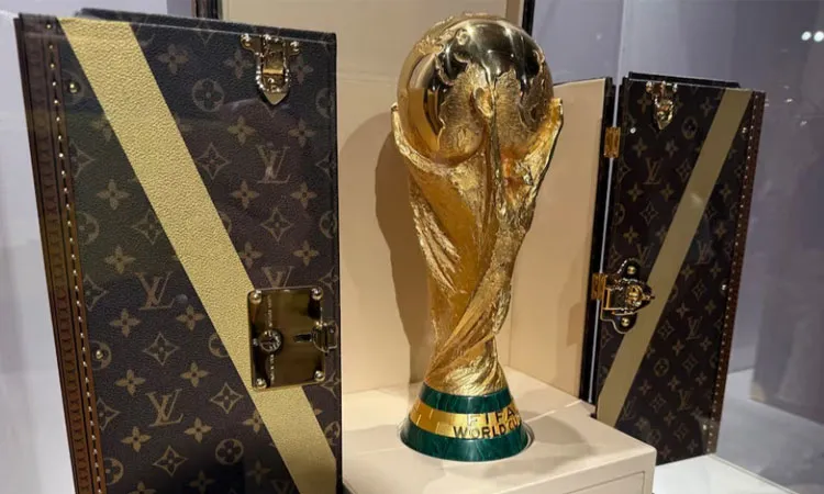 World Cup Trophy to Arrive in Custom Louis Vuitton Trunk