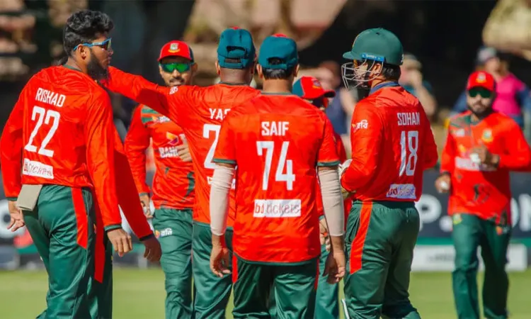 Bangladesh Tigers Bounces Back to Force Series Decider Against Zimbabwe with 34-Run Victory