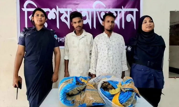 The arrested suspects have been identified as Jahangir Alam (43) and Kausar (24).