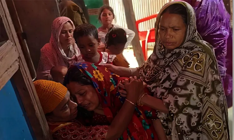A 55-year-old farmer Md. Nur Islam died following a violent dispute over land.