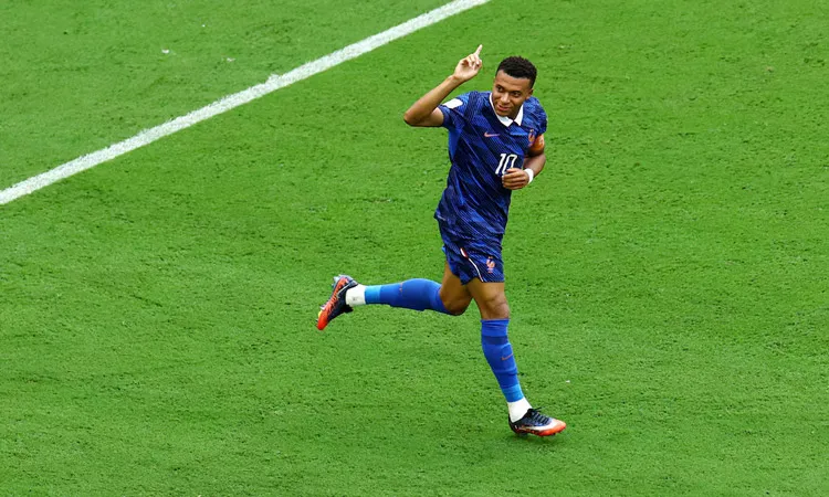 Kylian Mbappé has scored 22 World Cup goals