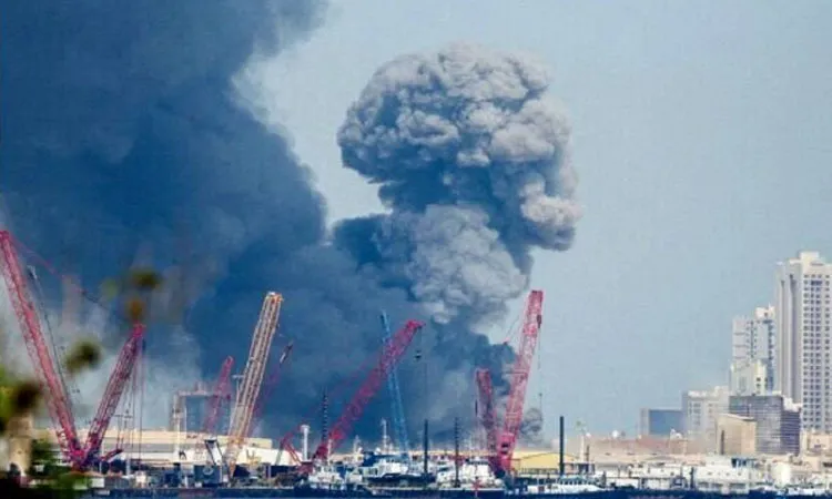 IRGC claims missile strikes on Amazon data infrastructure in Bahrain and U.S. military sites.