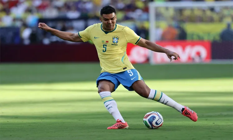 The 34-year-old Casemiro.