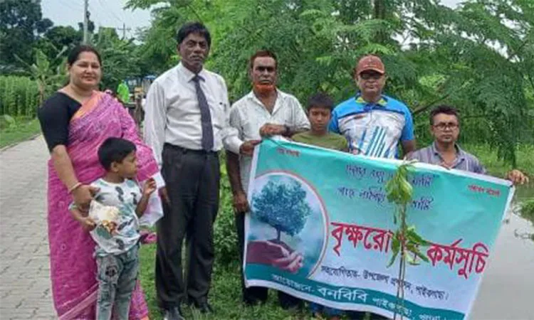 Ban Bibi Launches Tree Planting Program in Paikgachha