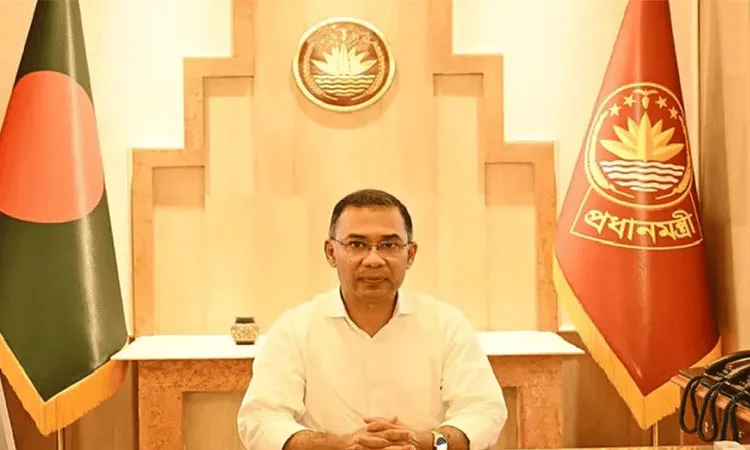 File photo: Prime Minister Tarique Rahman