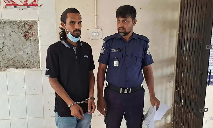 Police arrested Municipal Chhatra Dal leader Adnan Rubel.