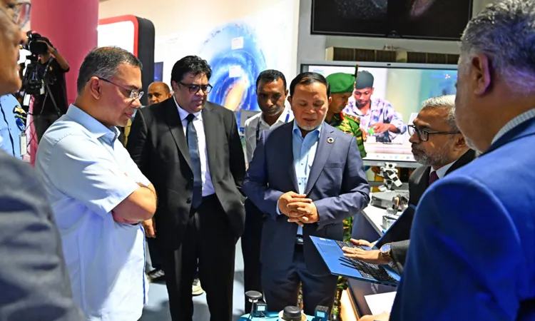 PM Tarique Rahman Visits Daffodil Pavilion at Dhaka Summit