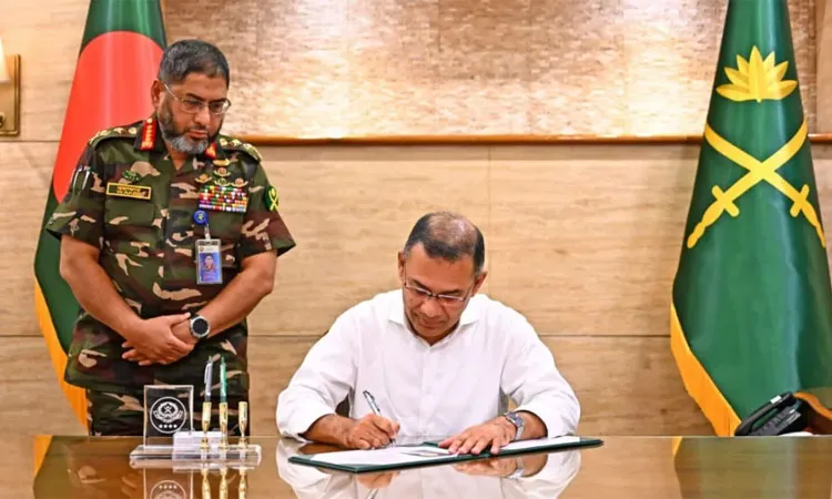 PM Tarique Rahman Urges Merit-Based Army Promotions