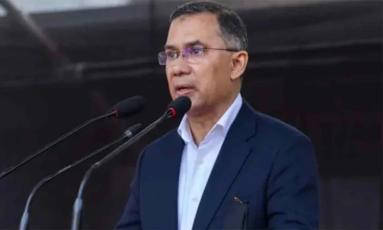 File photo: Prime Minister Tarique Rahman