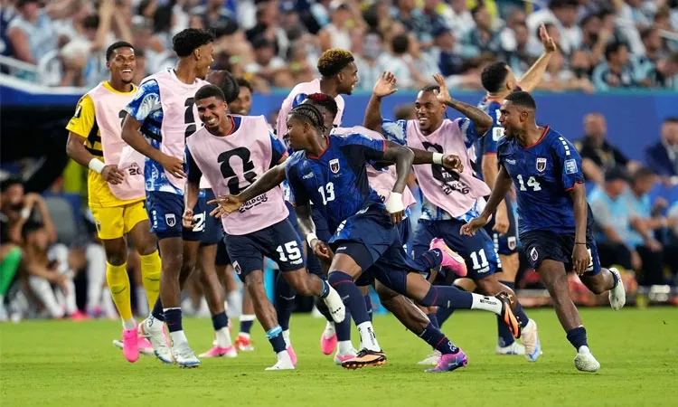 Cape Verde's Sidny Lopes Cabral wins FIFA's Goal of the Tournament.