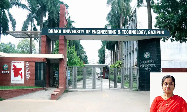 Prof Dr. Ruma Appointed as DUET's First Female Pro-Vice Chancellor