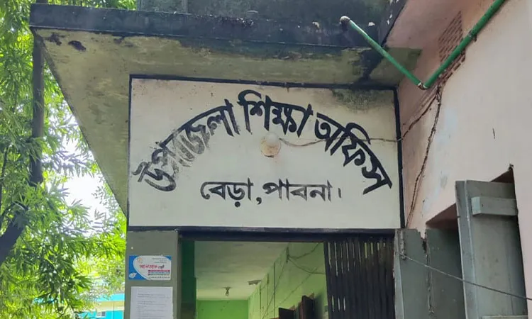Teachers at 50 government primary schools in Bera, Pabna, received show cause notices..