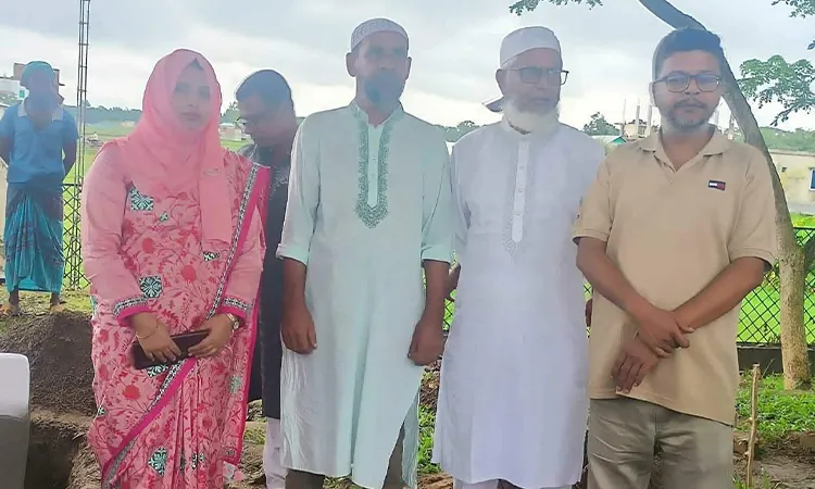 UNO Inaugurates Mohanganj Truck Stand Mosque in Netrokona