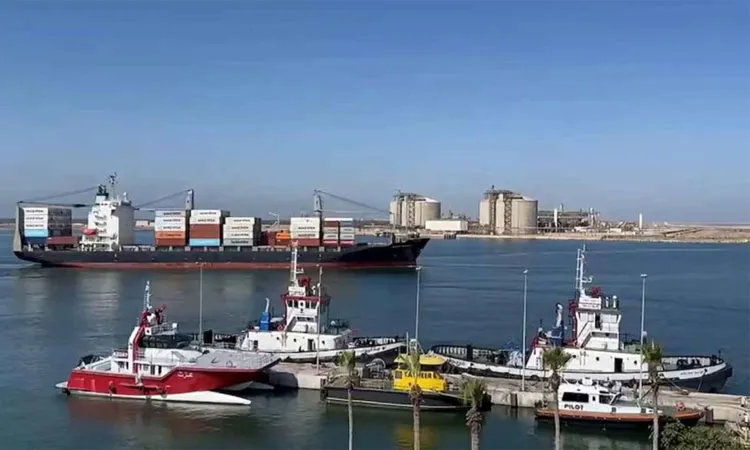 Drone Strike at Egypt Port Raises Suez Shipping Risks