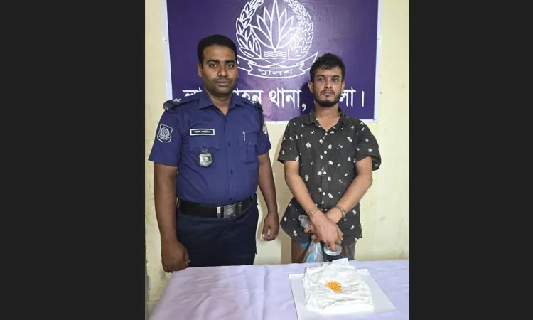 Man Arrested with Yaba in Lalmohan Accomplice Escapes