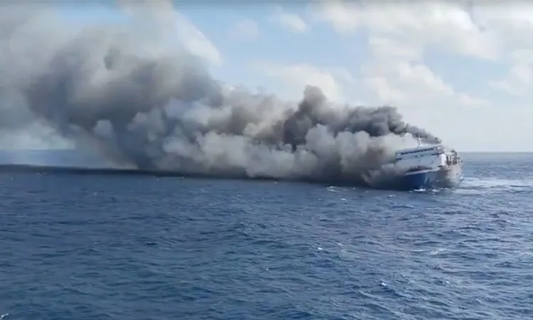 Photo made from video released by the Indonesian National Search and Rescue Agency.