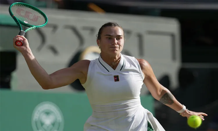 World No. 1 Aryna Sabalenka