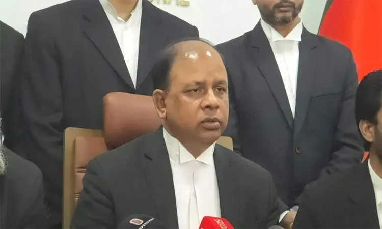 Chief Prosecutor Aminul Islam