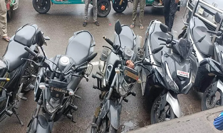 RAB Arrests 6 Biker Gang Members with 1 Lakh Yaba Pills in Chittagong